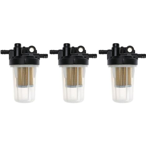 Satz mit 3 Kraftstofffiltern für die Motoren B2320, B2410, L2800, L3400, LX2610HSD, M5640SU, RTV-X1100CR, RTV-X900G und RTV900W. (1/5)
