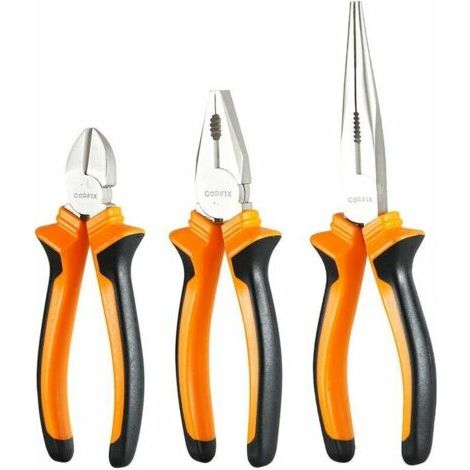 pince multifonction poignée isolée dénudeur coupe-câble pince à sertir outils à main (1/4)