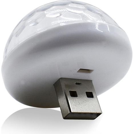 USB RGB LED Ambientebeleuchtung für den Fahrzeuginnenraum, mehrfarbige musikalische Dekorationslampe