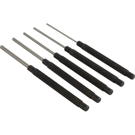 Lot de 5 chasse-goupilles 180mm de 2 à 6mm