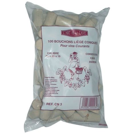 BOUCHONNERIE JOCONDI - Bouchon coniq.33x23x19 sach/100