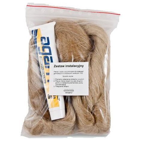 Kit de reparación 65 g de pasta + 100 g de fibra de vidrio - Pasta G65Z