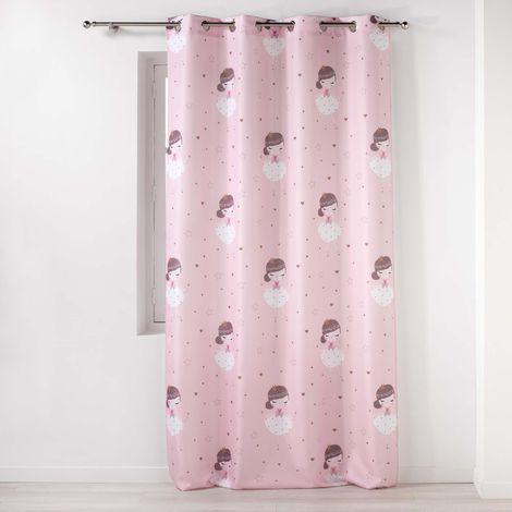 Rideau à oeillets Fifi Petite Princesse (1/3)