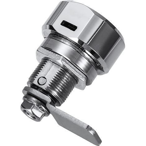 Serrure à empreinte digitale pour tiroir, serrure numérique pour armoire, 20 empreintes digitales, rechargeable, sans clé, en alliage de zinc intégré, sécurité intelligente électronique (1/5)
