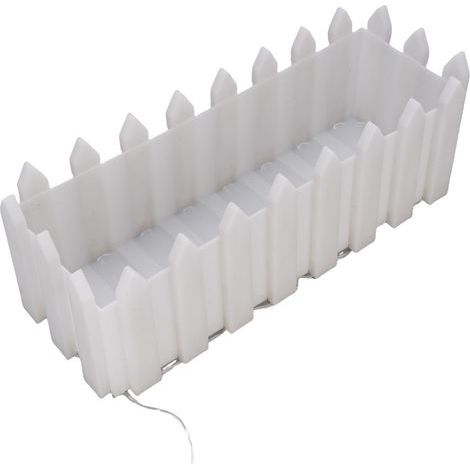 Solarbetriebener LED-Blumentopf, RGB-Beleuchtung, 8 Modi, IP55, regensicherer Pflanzkübel, für Balkon, Garten, Hof, Veranda, Dekoration (1/5)