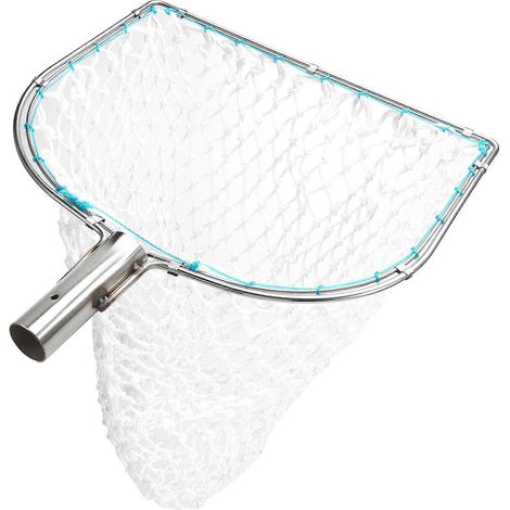 Flaches Edelstahlnetz, reißfestes Nylongewebe, feine Maschenweite, ersetzt das Hängenetz, Öffnungsweite des Bodennetzes: 35 cm (1/5)