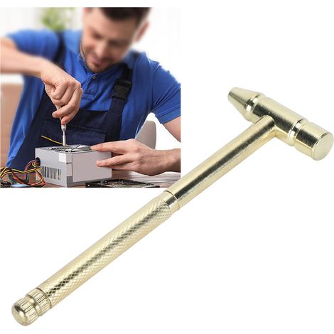 Multifunktionales Schraubendreher-Set, Mini-Hammer, kleiner Haushaltshammer, 6-in-1-Werkzeug für die Elektronikreparatur (1/5)