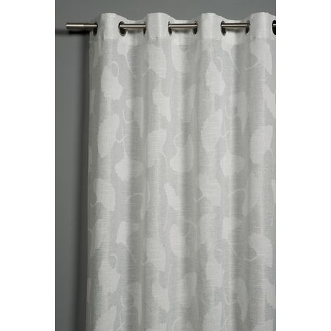 Schal m. Ringen ca.140x245cm silbergrau / 100% PL