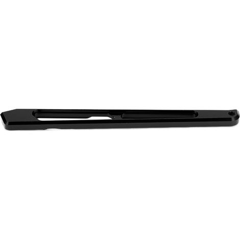 Support de châssis arrière en alliage d'aluminium pour voiture RC Arrma Kraton 6S 1/8 (noir) (1/5)