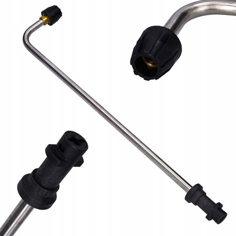 Winkellanze für KARCHER K2 K3 K4 K5 K6 K7 Unterlegscheibe zum Waschen von Fahrgestell und Radkästen