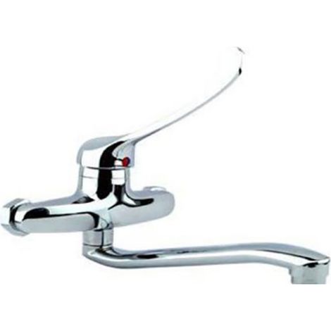 RUBINETTO MISCELATORE CROMATO CASA VASCA LAVABO LAVANDINO KIT MONTAGGIO 5033