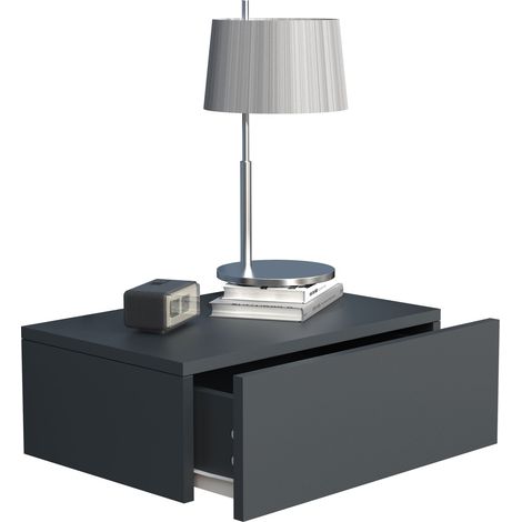 Muro de madera colgante de la mesita de noche Usal M 45 cm 15x45x30 - VCM (1/2)