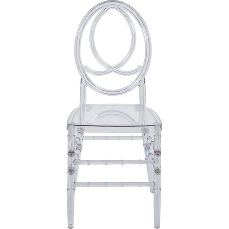 Chaise de salle à manger en plastique PP, lot de 4 (1/5)
