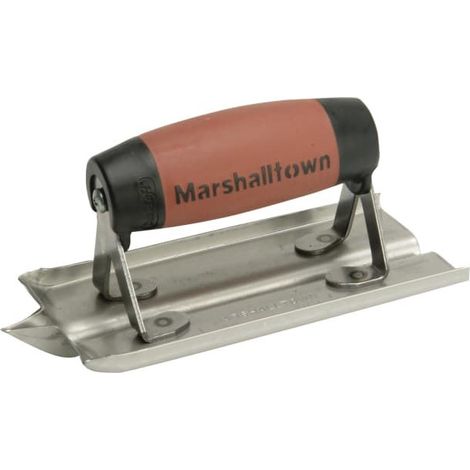 M180D Stainless Steel Groover Trowel DuraSoft� Handle 6 x 3in M/T180D