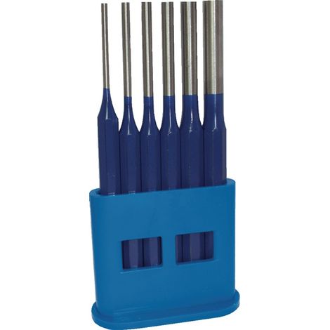TECWERK Splintentreibersatz 6tlg.3-4-5-6-8-10mm Ku.-Halter TECWERK