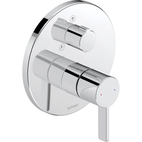 Duravit D-Neo - Miscelatore ad incasso per 2 utenze, cromo DE4210012010 (1/5)