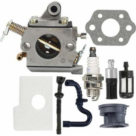 Carburateur pour tronçonneuse Stihl 017 018 MS170 MS180 – Remplacement Zama C1Q-S57A – Filtre à air inclus – Optimise le mélange air-carburant
