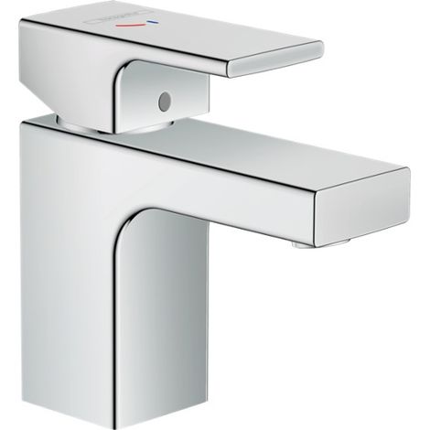 Hansgrohe Vernis Shape - Waschtischeinhebelmischer mit Ablaufgarnitur, CoolStart, EcoSmart, verchromt 71593000 (1/2)