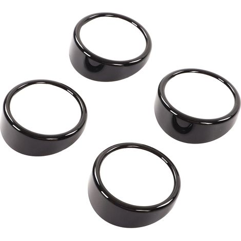 4 pièces anneau déco sortie d'aération tableau de bord autocollant remplacement pour Land Rover Discovery 4 LR4 2010-2016 (1/5)
