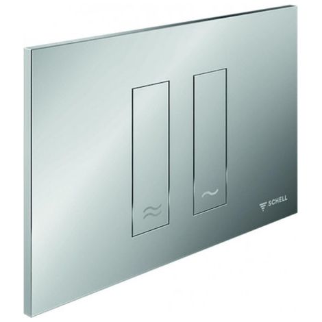 Plaque de commande de chasse d'eau double TOWER, blanche