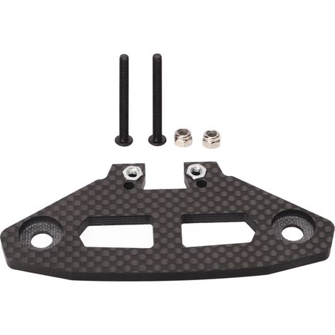 Plaque de Presse en Fibre de Carbone pour Tamiya XV02, Kit Anti-Choc pour Voiture RC 1/10, Accessoires Amélioration Modèle 58707 (1/5)