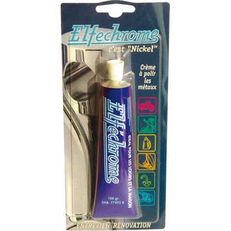 Elfechrome Crema per lucidare i metalli Tubo 100g - Elfechrome