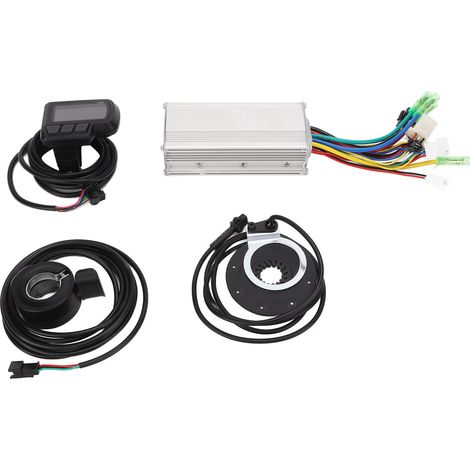 Kit conversion vélo batterie lithium 36V 48V 500W 22A moteur sans balais contrôleur affichage EN06 (1/5)