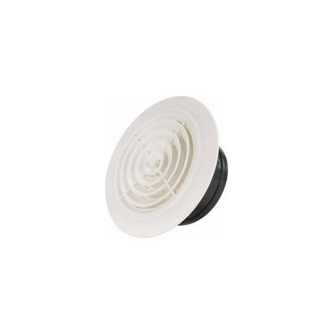 150mm Grille de Ventilation Ajustable Aération d'Air Ronde (1/4)