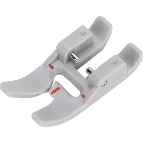 Productos Vt, Pie de teflón, Pie antiadherente, Ideal para coser cuero y lona, Blanco, Pie prensatelas multifuncional, Accesorio para el hogar (1/5)
