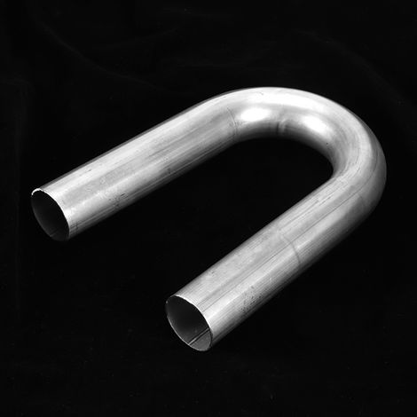 Tuyau d'échappement en acier inoxydable en forme de U à 180 degrés de 1,5 pouce pour turbocompresseur et intercooler. (1/4)