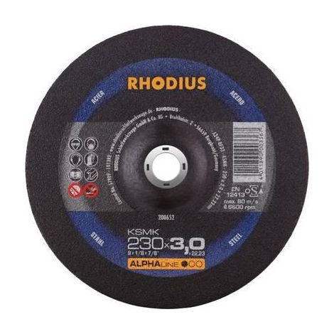 Disco da taglio Rhodius 230 mm standard