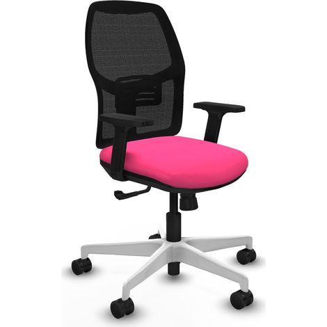 Chaise de bureau piqueras y crespo Alfera noir mousse haute densité (1/2)