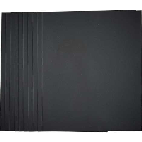 Wet and Dry Sanding Sheets, 230 x 280mm, 320 Grit (Pack of 10) (37782) (1/5)