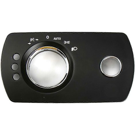 Garniture de panneau de commande de phares, bouton de phares pour Mercedes-Benz Classe ML W164 à 4 trous (1/5)