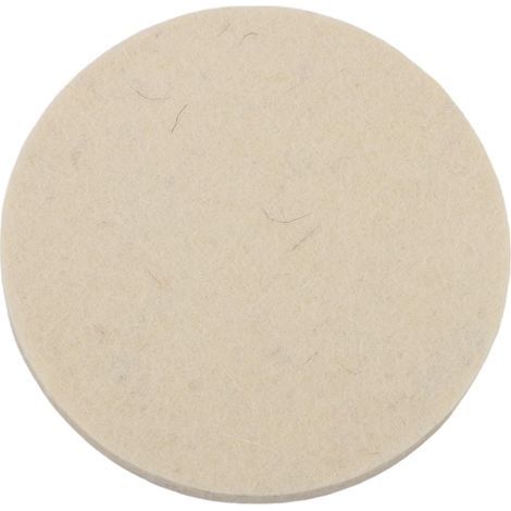 Tampon De Polissage En Laine Blanc 1Pc Pour Voiture (1/5)