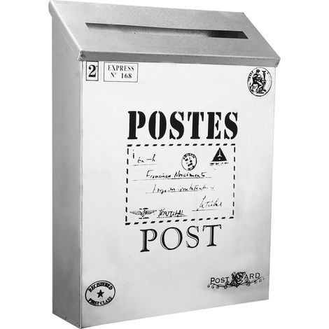 Boîte décorative Unomor pour lettres et journaux boîte aux (1/5)