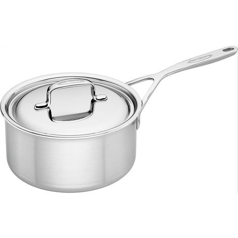 Cacerola de acero con tapa DEMEYERE 5-PLUS 3l (1/2)