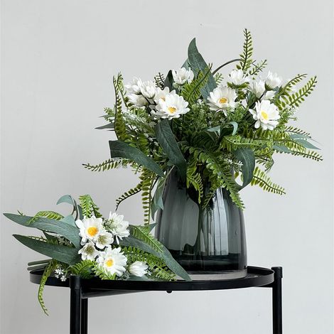 Daisy - Artificial Flower Bundle - 30 cm - Nordic Style - for Wedding Home Decoration - 1 Unit (1/5)