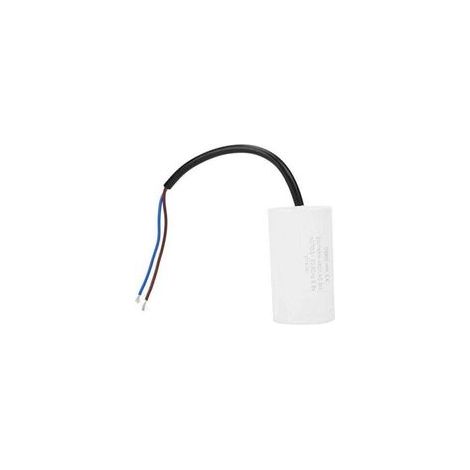 Condensador de arranque CBB60 450V 25uF, XU, condensador de motor de microfaradios con cable de conexión