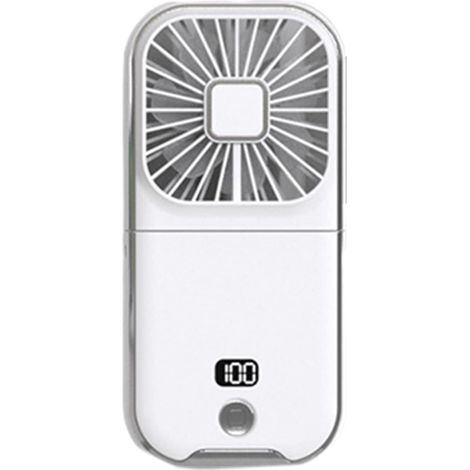 Petit ventilateur portable rechargeable par USB (1/4)
