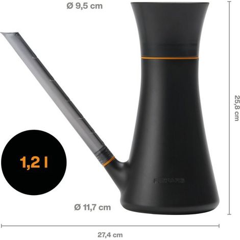 FISKARS URBAN Annaffiatoio piccolo per uso domestico, ideale per fiori e piante in vaso, 1,2 l