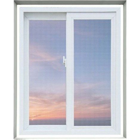 Moustiquaire transparente blanche - 60 x 90 cm - Moustiquaire de porte - Moustiquaire d'intérieur/extérieur - Moustiquaire pour porte d'entrée - Conception respirante et anti-insectes (1/4)
