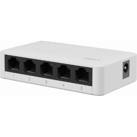 HUB Switch puertos 5 GEMBIRD NSW-G5-01   Gigabit Ethernet (10/10 (1/3)