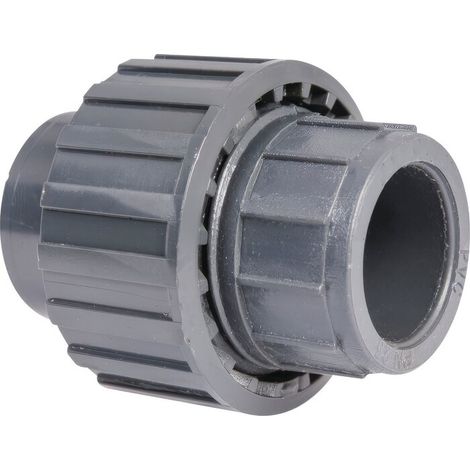 Raccord union droit pression - GIRPI - PVC - 3 pièces - FF Diamètre 32 mm