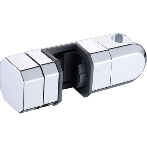Shower head holder – compatible with 15mm/30mm stems – adjustable height and angle – scratch-resistant ABS (1/5)