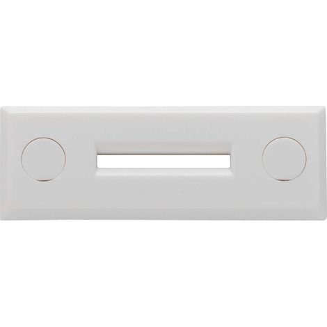 Schellenberg 51202 Guida tapparella Standard Mini/Maxi, angolare, per Cinghia da 14 mm e 23 mm di Larghezza, Bianco (1/4)