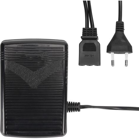 Pédale de Commande Électrique pour Machine à Coudre, Semelle Anti-Glisse, Multifonctions, Alimentation 220V UE (1/5)