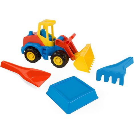 Cargadora de camión Tech con accesorios para arena 70422 (1/3)