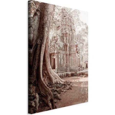 Gemälde – Ruinen von Angkor (1-teilig) vertikal (1/5)