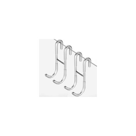 Crochets de Douche Verre Crochet de Cabine de Douche Lot de 2 avec Couvercle en Silicone Crochet Porte Serviette sans Perçage Support pour Raclette de Douche Crochet Radiateur (1/4)
